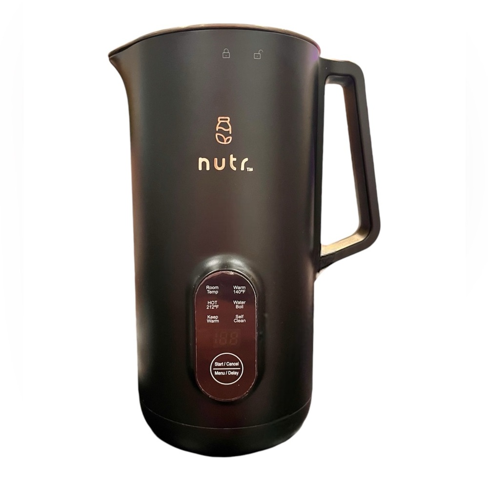 Nutr - nut milk machine - black & rose gold (limited edition) - single serve